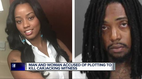 Woman arrested in murder of witness in boyfriend's carjacking case