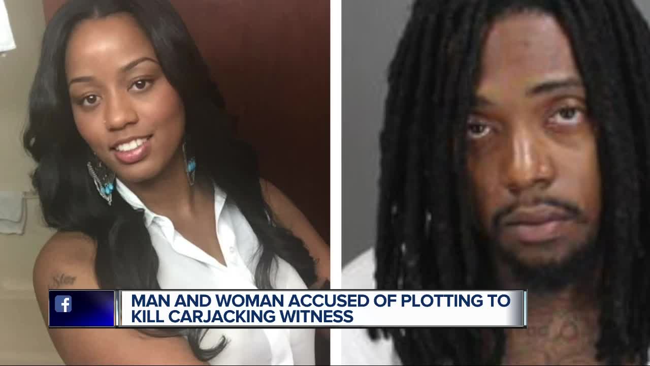 Woman arrested in murder of witness in boyfriend's carjacking case
