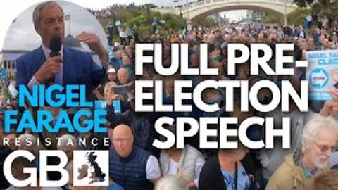 "WE WANT OUR COUNTRY BACK!" l Nigel Farage Rallies Clacton
