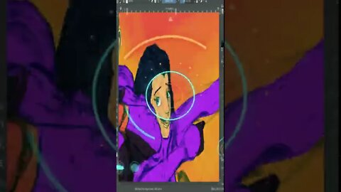 🎯 Shorts speedpaint: Hawkeye Timelapse