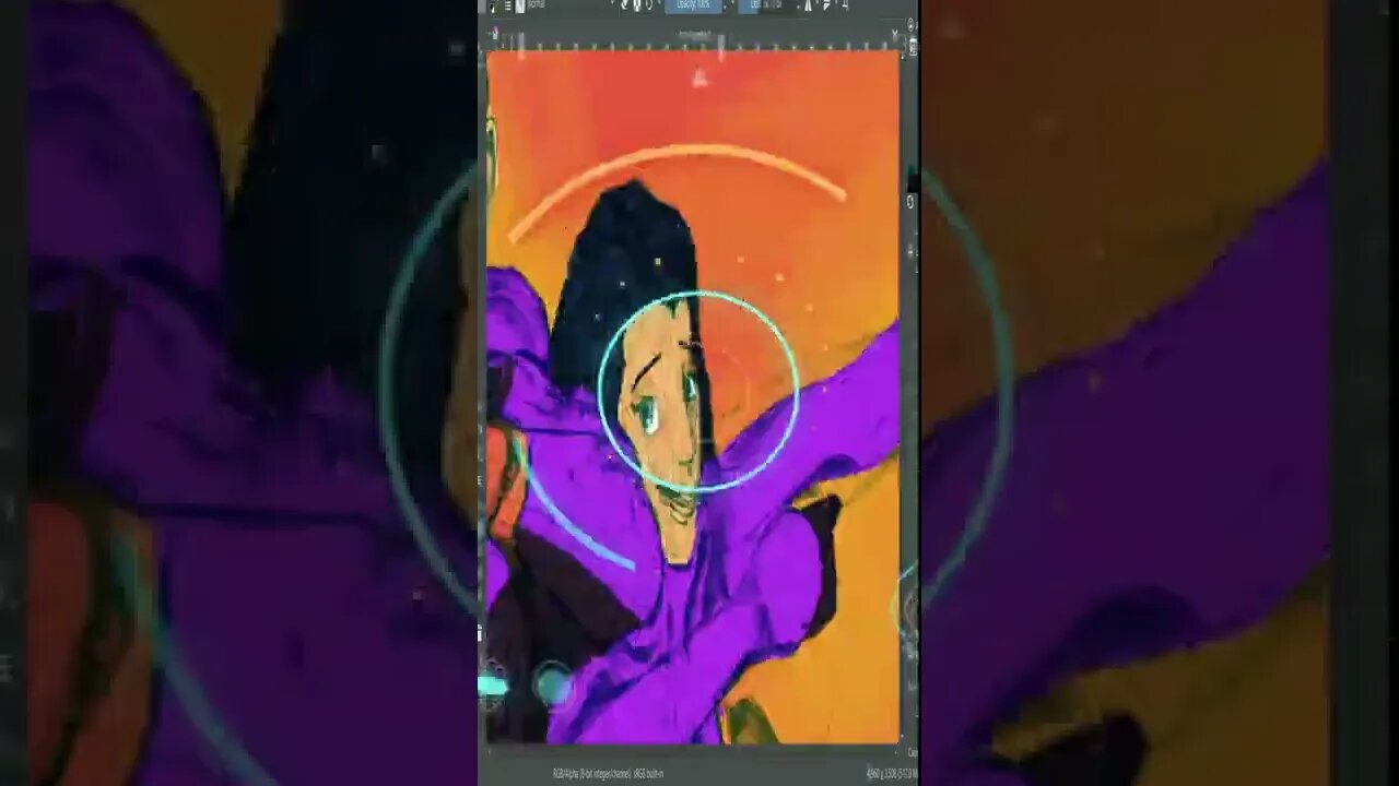 🎯 Shorts speedpaint: Hawkeye Timelapse
