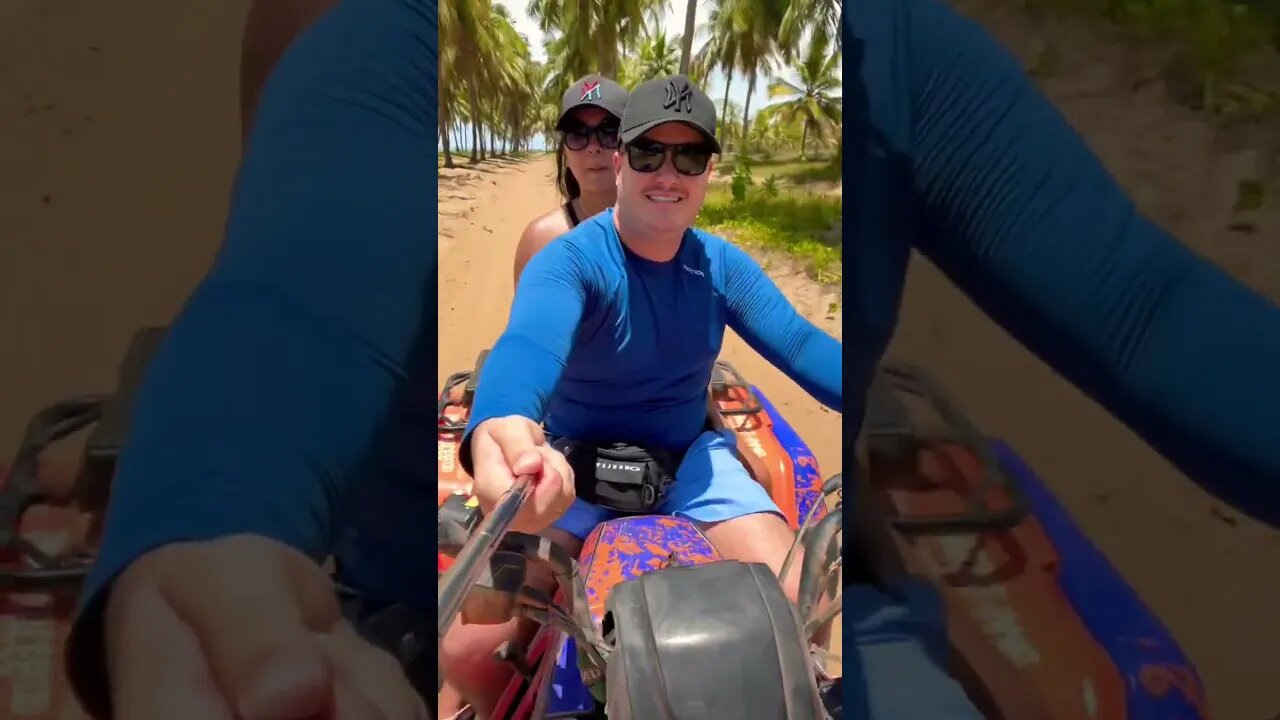 Passeio de Quadriciclo em Maceió 🇧🇷 #quadriciclo #moto #adrenalina #viralvideo