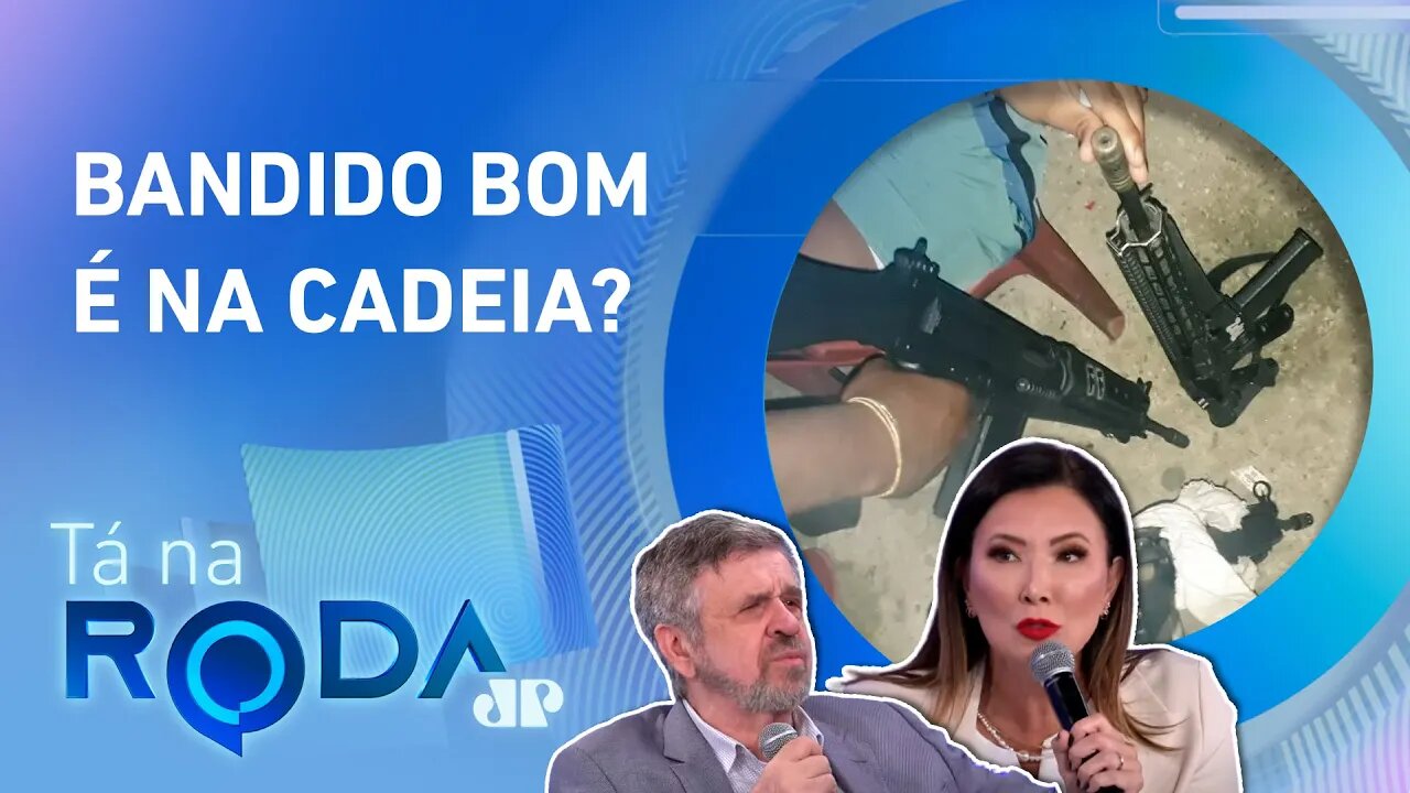 Como o Brasil pode EVITAR O ARMAMENTO DE BANDIDOS? Américo e Gallinati debatem | TÁ NA RODA