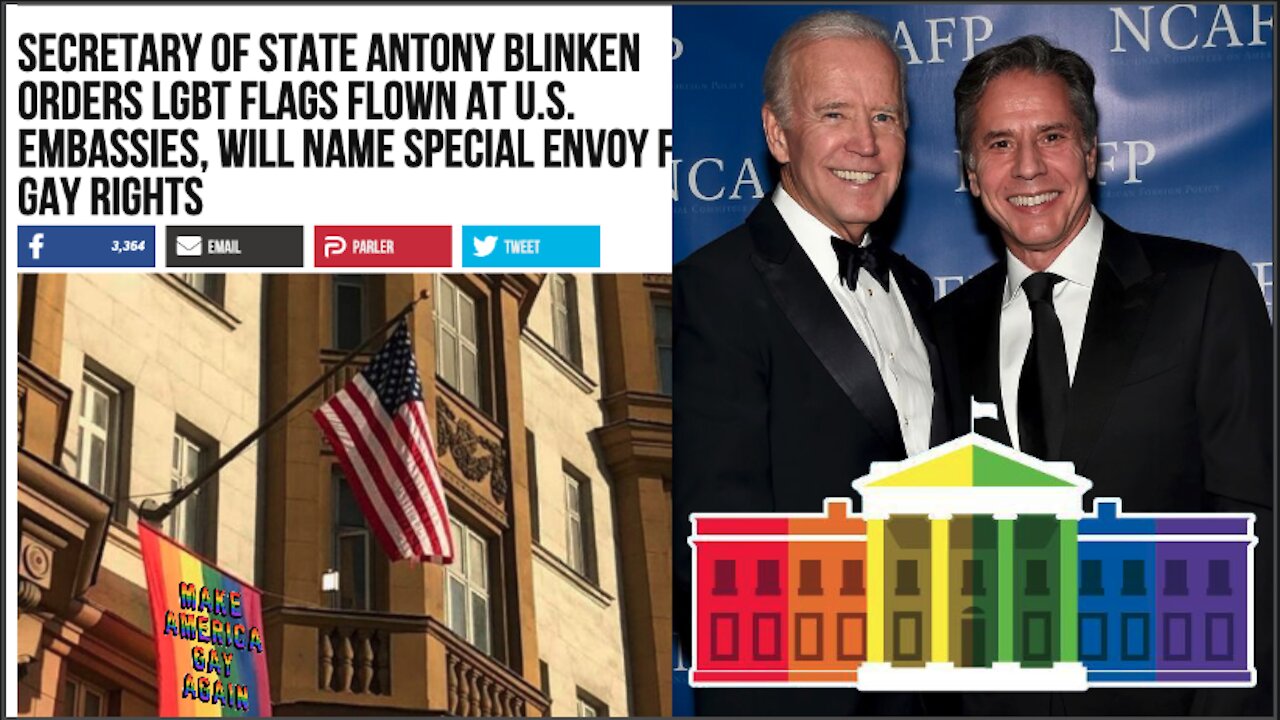 ALL USA Embassies & Consulates To Fly LGBTQ+ PRIDE Flag