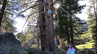 Hiking in the Sierra Nevada above Carson's Pass