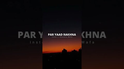 Haaye Jao Tumhe Azad Kiya Par 🥺💔Heart Touching Lines | Sad Status | One Line Shayri | #shayare_wafa