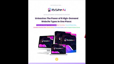 6SITEAI Overview: The only website builder you'll ever need With Free Domain and Free Hosting