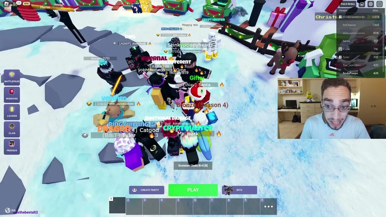 🙀 ROBLOX BEDWARS!! PLAYING WITH VIEWERS!! COME JOIN!! 😸 | !roblox | !commands | !socials