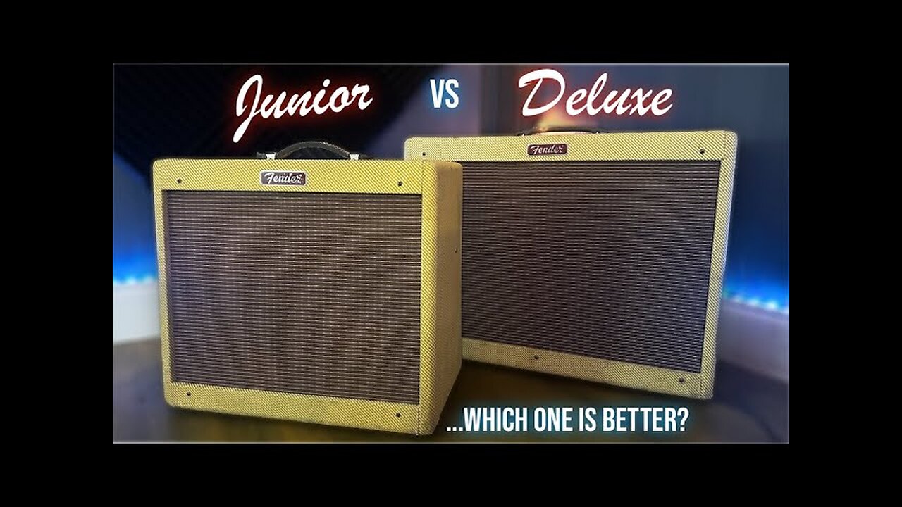 Fender Blues Junior vs Fender Blues Deluxe