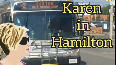 Cell phone Karen on a Hamilton bus