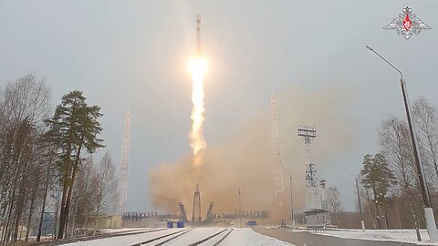 nave espacial, lanzada hoy desde el cosmódromo de Plesetsk en interés del Ministerio de Defensa ruso