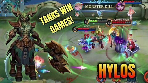 TANKS WIN GAMES! Mythic Ranked Hylos