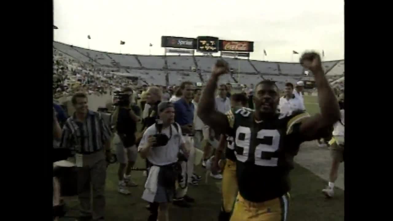 Packers start magical season with blow out win in Tampa (September 1, 1996)