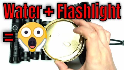 I Boiled Water With A FLASHLIGHT!