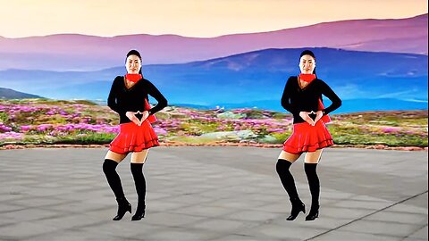 Popular 32-step square dance "Waiting for Me to Love" is simple, beautiful and easy to learn
