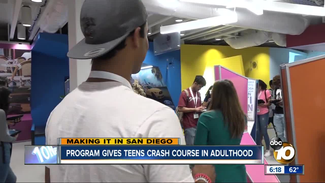 Junior Achievement gives teens crash course in adulthood