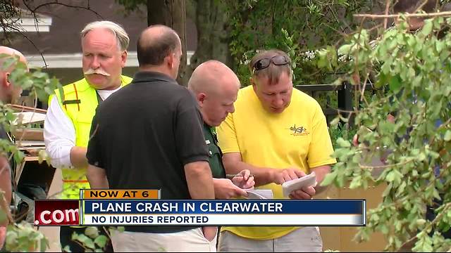 Plane crash in Pinellas County