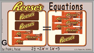 VISUAL REESES 2.5+2x=1x+5 EQUATION _ SOLVING EQUATIONS _ SOLVING WORD PROBLEMS