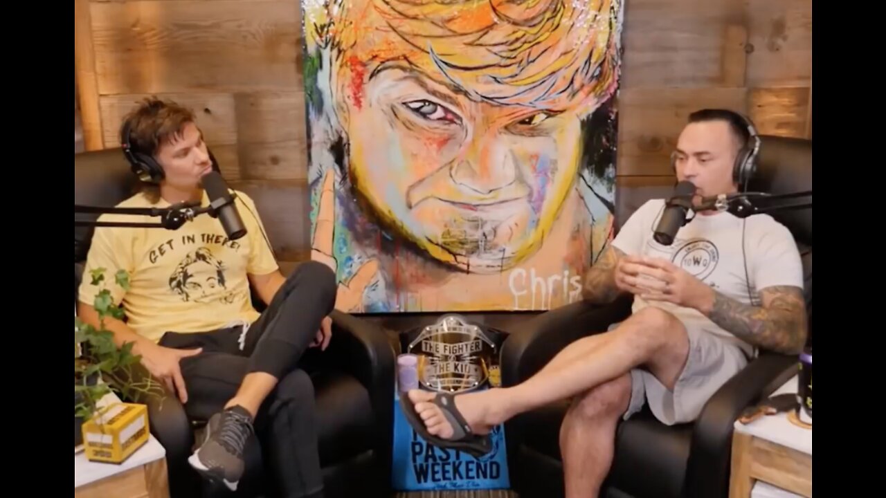 THERES A LOT GOING ON RIGHT NOW Q Fake News - Eddie Bravo and Theo Von