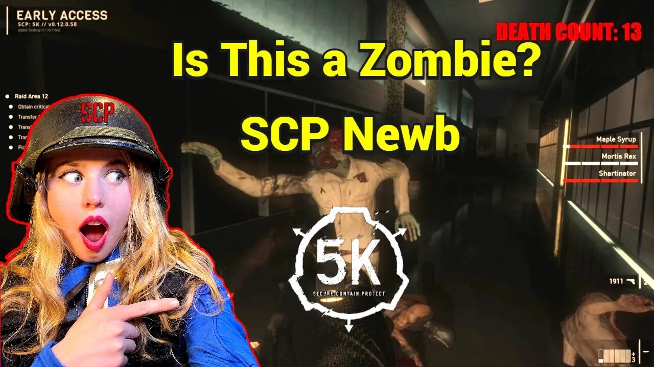 This HORROR Tactical Shooter Game is Actually a COMEDY- SCP 5K