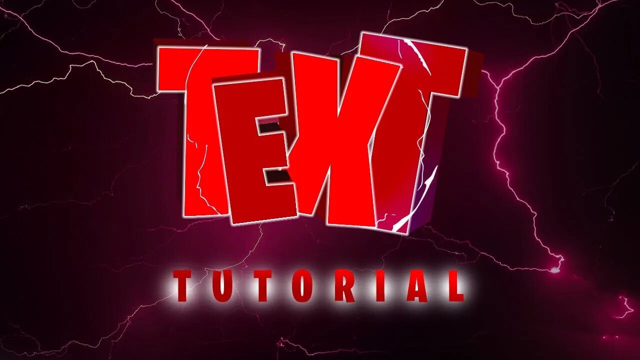 This is how you make 3d text - Photoshop Tutorial