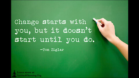 Enough is Enough, Change Starts with You!