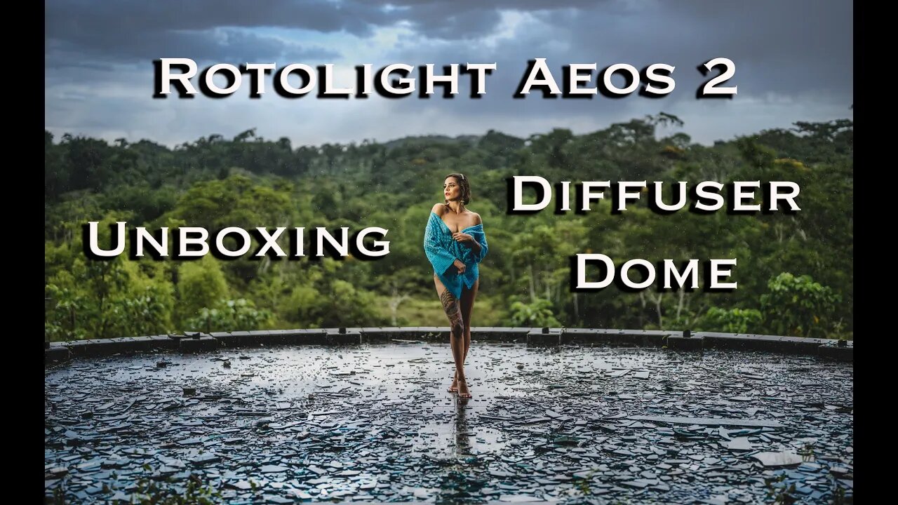 Rotolight Aeos 2 Base Kit Official Unboxing and Test of the Diffuser Dome