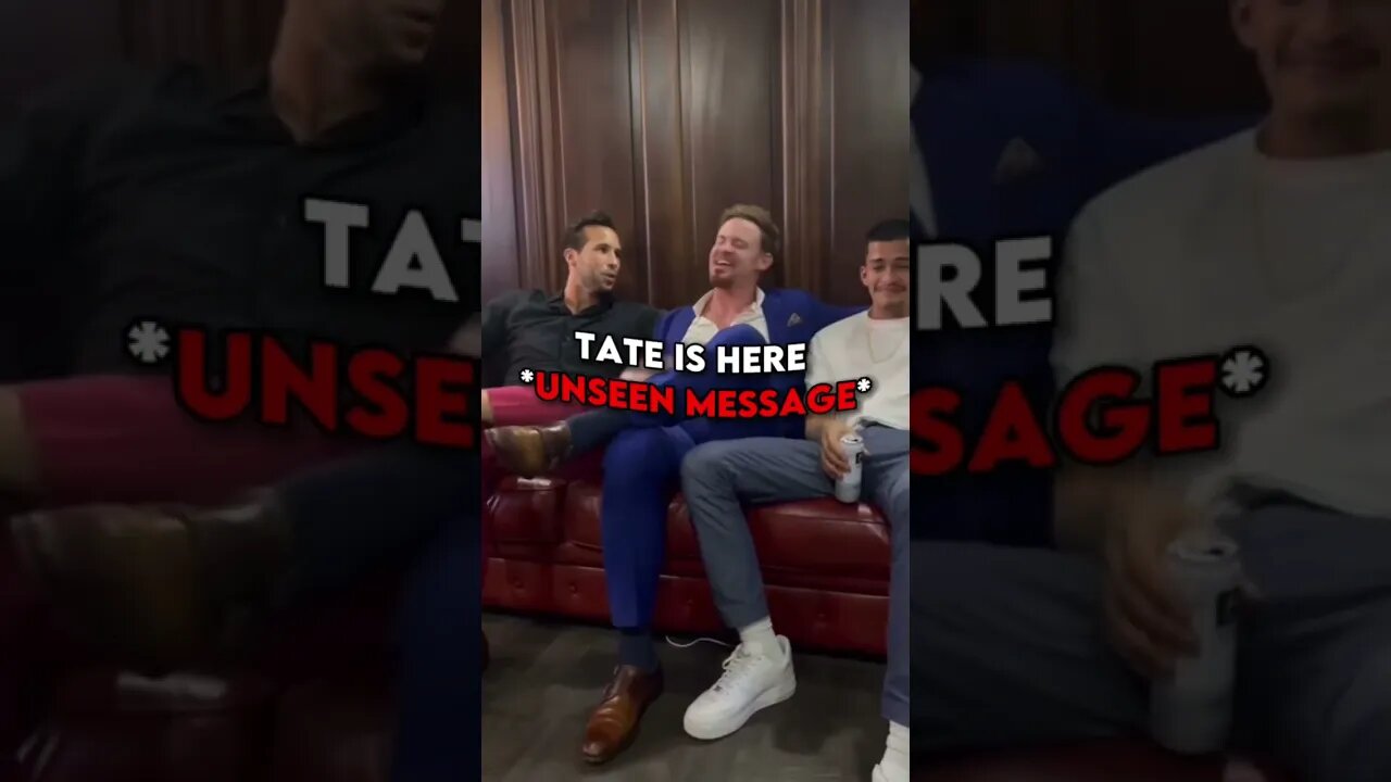Unseen Message from Tate