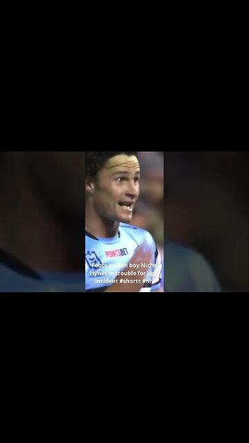 NRL @ Footy golden boy Nicho Hynes in trouble for ugly incident #shorts #nrl #goldenboy