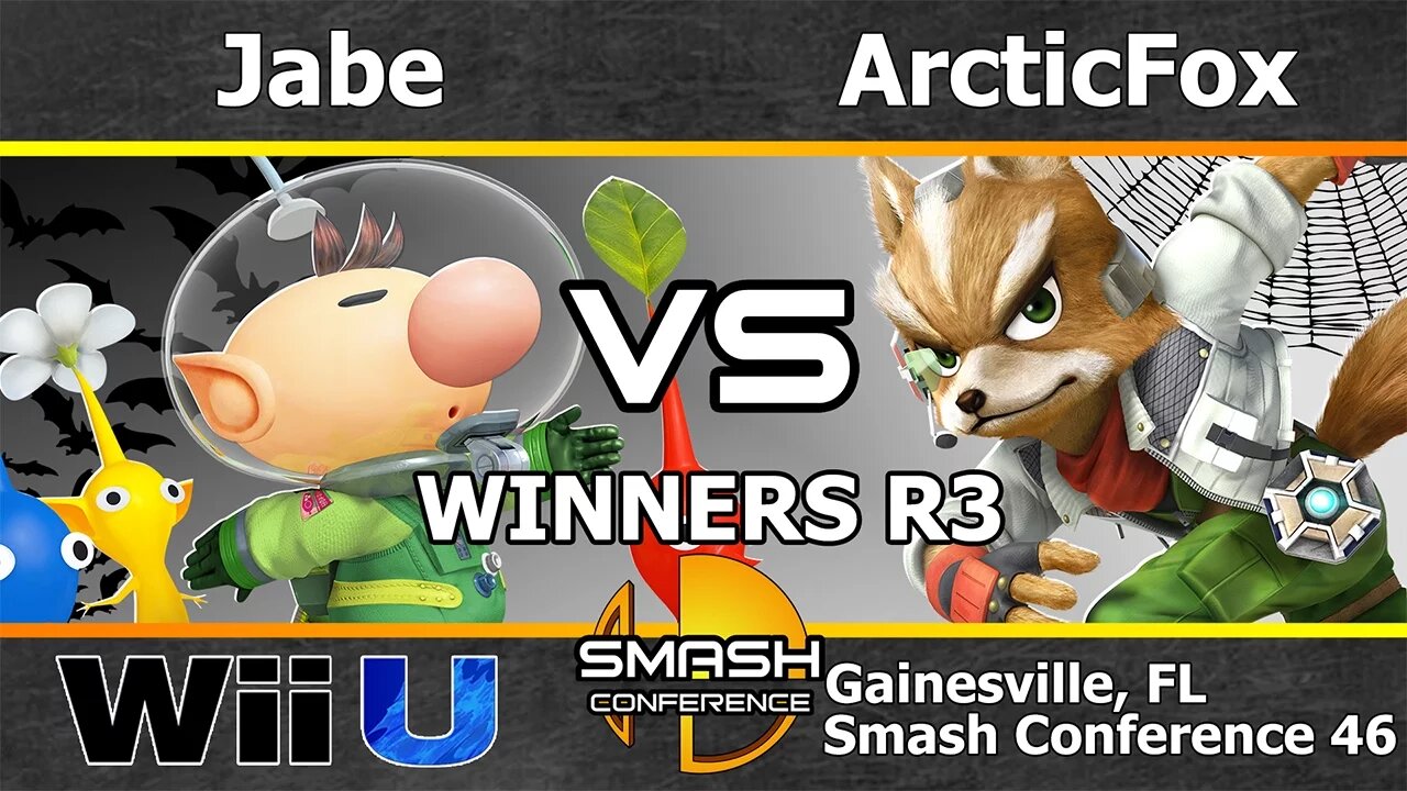 Jabe (Olimar) vs. ArcticFox (Fox) - SSB4 Winners R3 - SC46