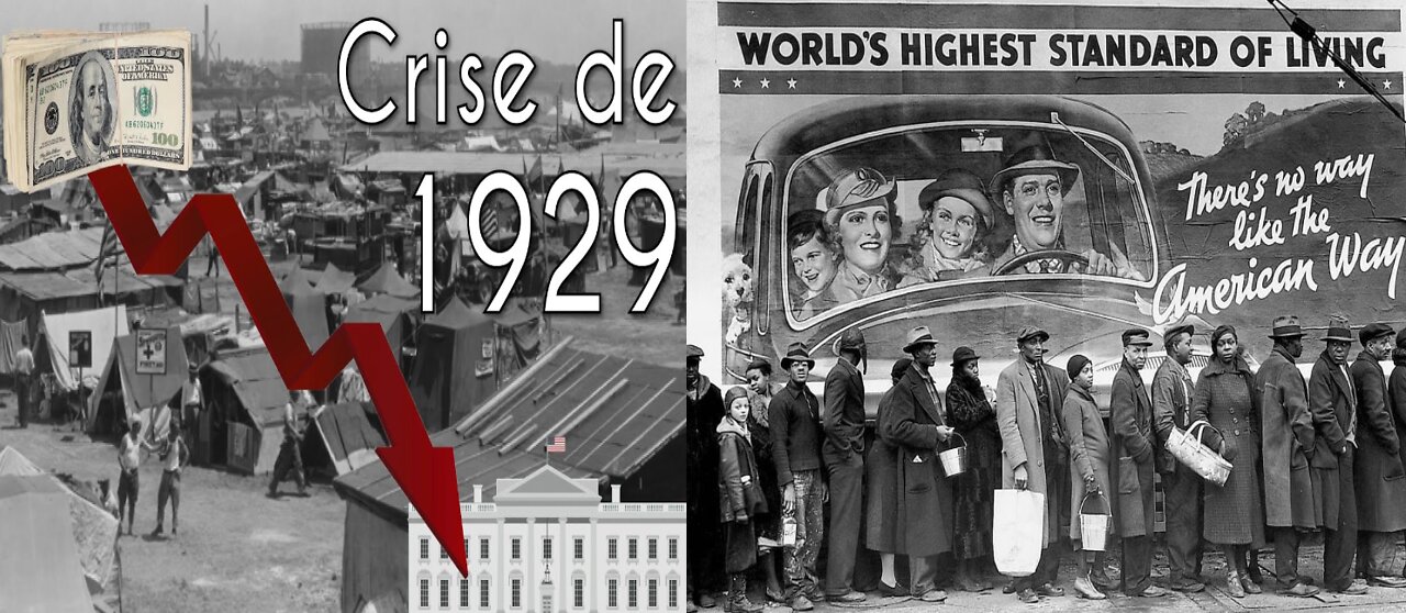 A GRANDE CRISE DE 1929, O FUTURO PRESTES A REPETIR O PASSADO.