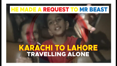 Travelling from karachi to lahore