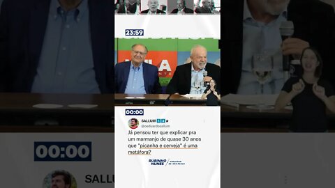 Agora é metáfora? Incrível como a narrativa mudou rápido #shorts #lula #bolsonaro