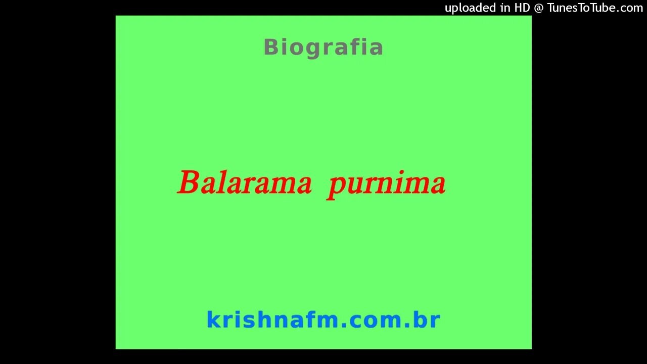 Balarama purnima