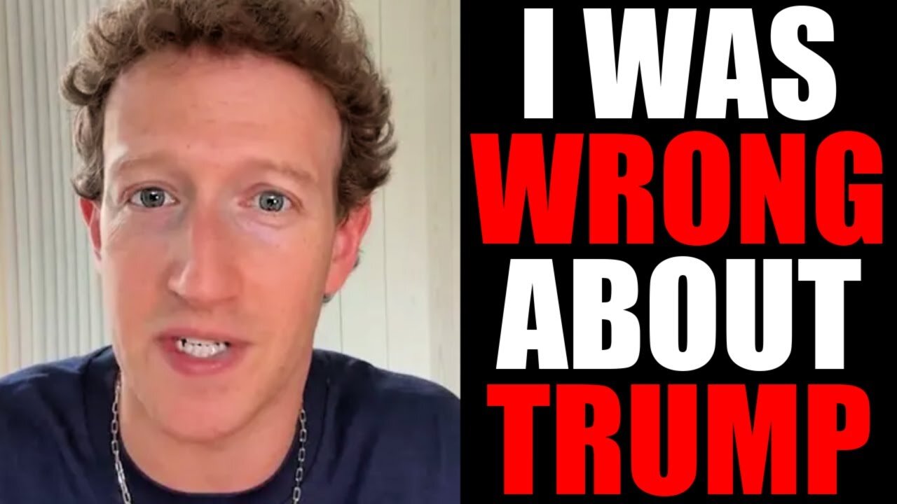 Mark Zuckerberg Does a "180" and Apologizes for HATING TRUMP in SHOCKING Twist! | WE in 5D: He's Probably Aiming to Avoid G🔱TTIN' 🔥T with the Sh!t About to Hit the Fan.