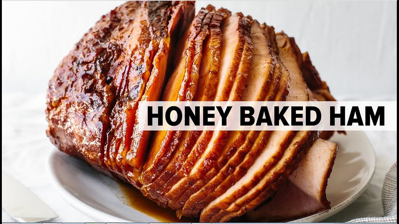 HONEY BAKED HAM | how to cook the BEST holiday ham for Easter, Thanksgiving and Christmas