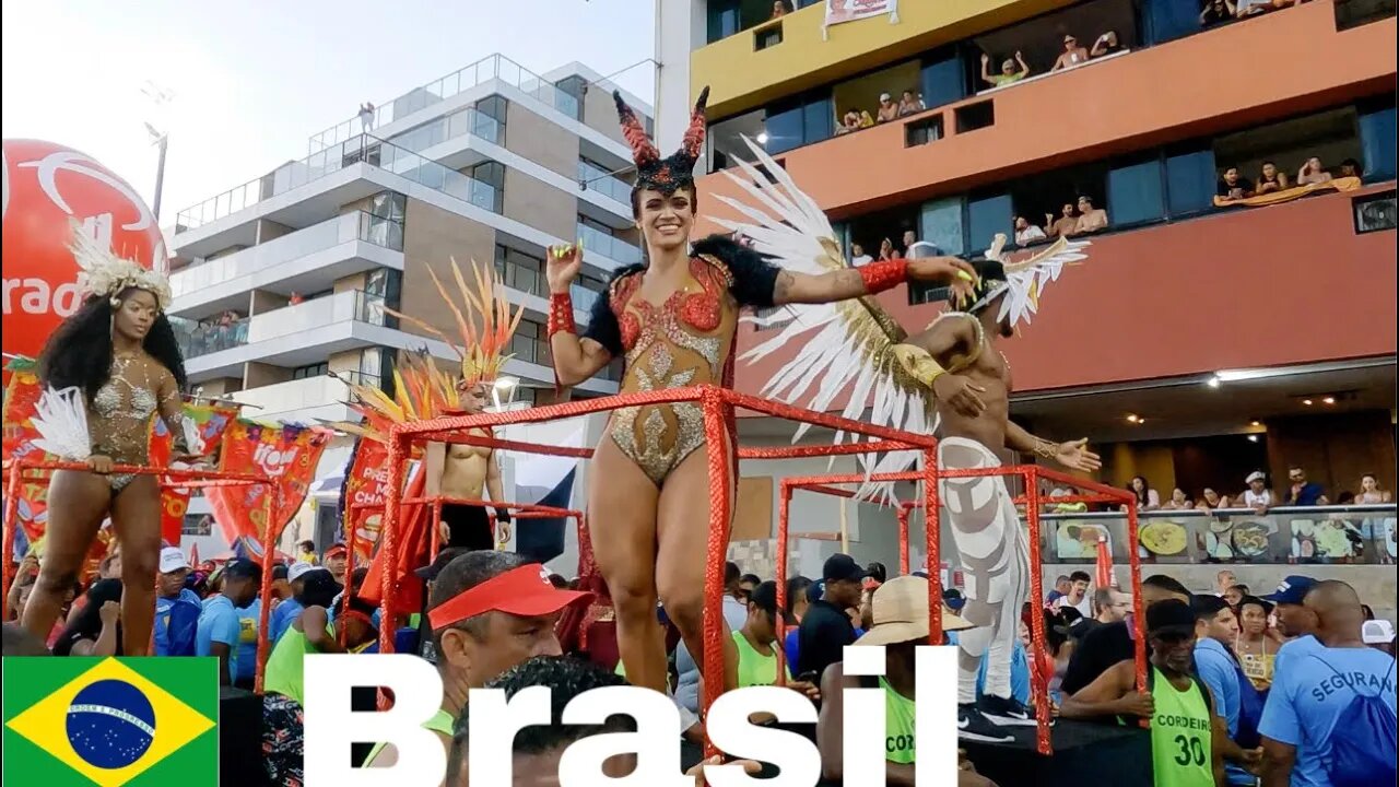 🇧🇷 I WENT TO BRAZIL BIGGEST CARNIVAL PARADE BLOCK — Brazil 2023