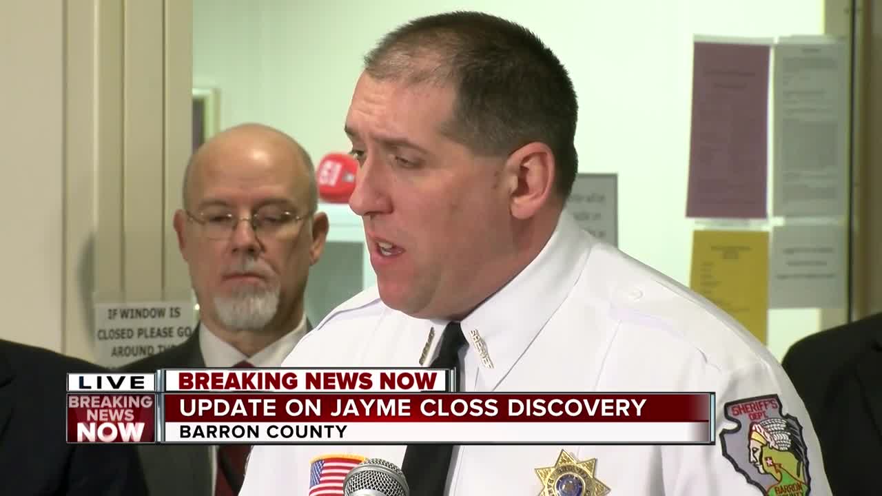 Suspect named in Jayme Closs case