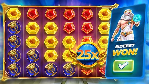 WE HIT A SIDE BET ON GATES OF OLYMPUS BONUS BUYS!