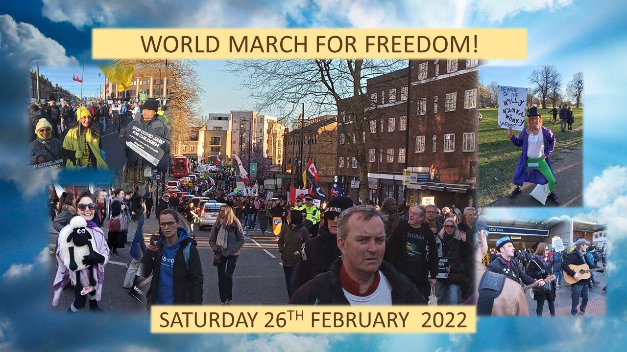 World March for Freedom! (Stockwell to Clapham Common)