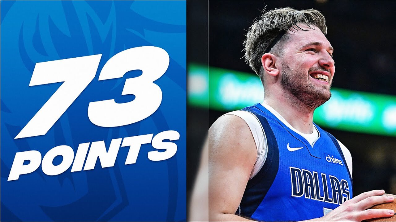 EVERY POINT From Luka Doncic's INSANE 73-PT CAREER-HIGH Performance! 🔥 | January 26, 2024