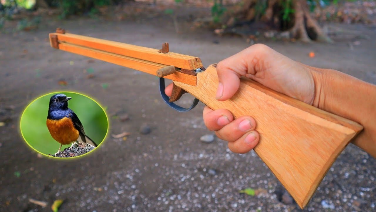 Making a Luger Model Wooden Slingshot