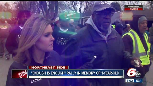 'Enough is Enough' Community members march for slain baby