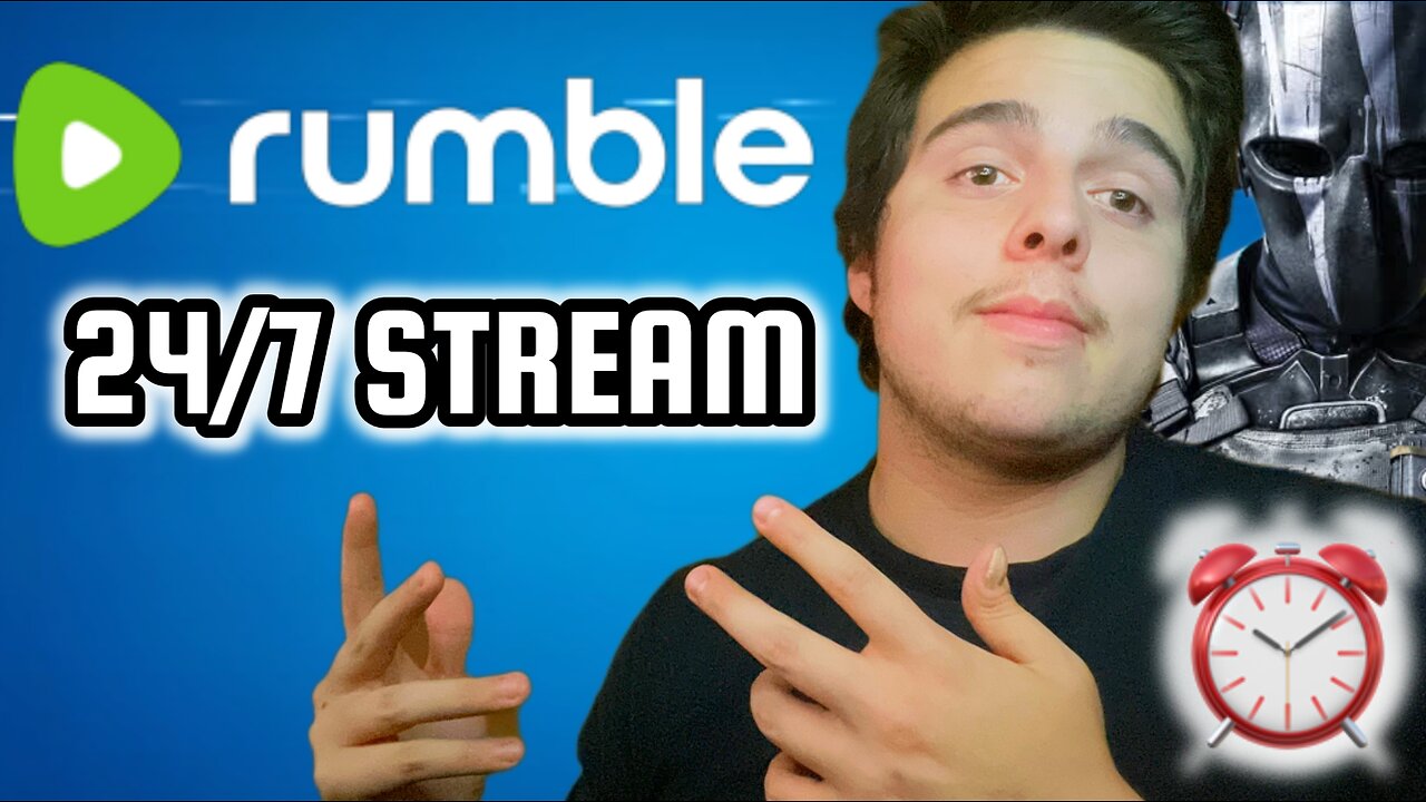 🔴MY FIRST 24/7 STREAM ON RUMBLE | GAMING-REACTING-VIBESS!