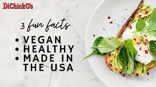 3 Fun Facts - Vegan & Fresh, Crazy Healthy and Made in the USA