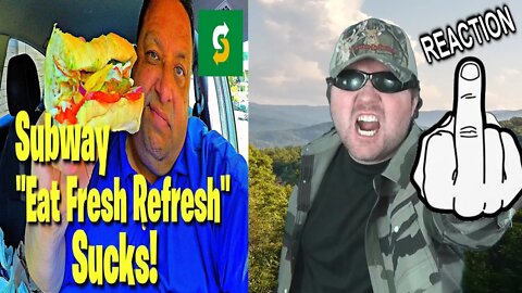 Subway's "Eat Fresh Refresh" Sucks! (JoeysWorldTour) REACTION!!! (BBT)