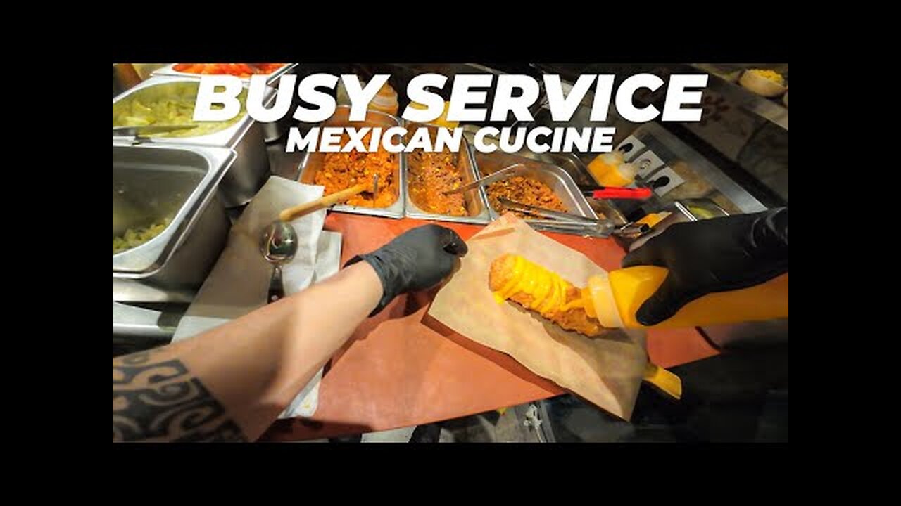 40 Minutes of Busy Service in a Mexican Cucine