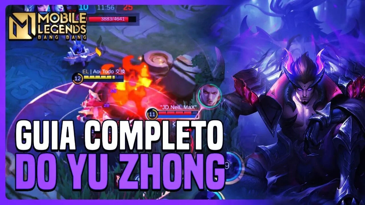 COMO TREINAR SEU DRAGÃO | YU ZHONG TUTORIAL E BUILD | MLBB