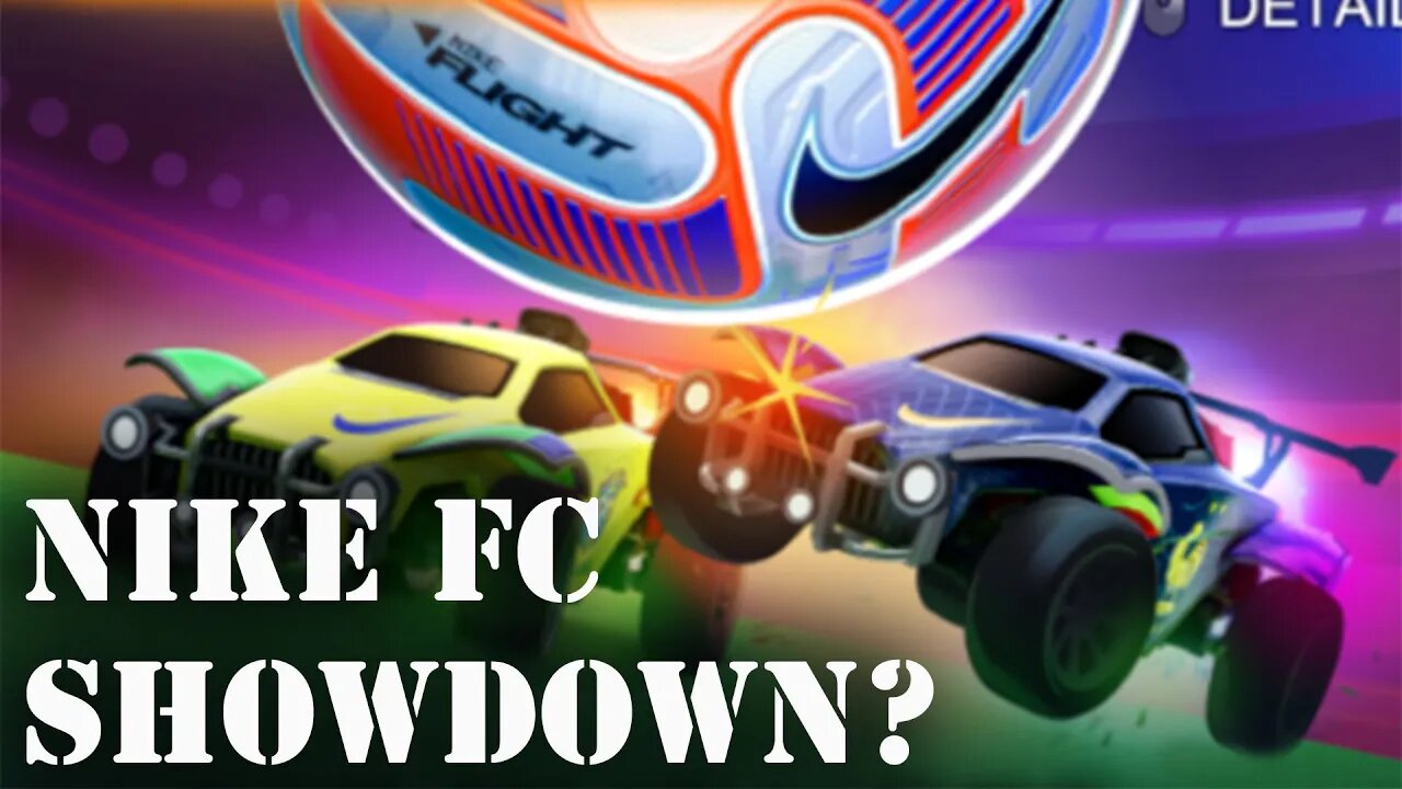 ROCKET LEAGUE | Playing Nike FC Showdown(limited time game mode)