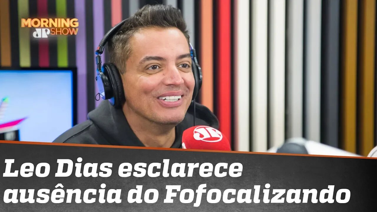 EXCLUSIVO: Leo Dias esclarece afastamento do Fofocalizando